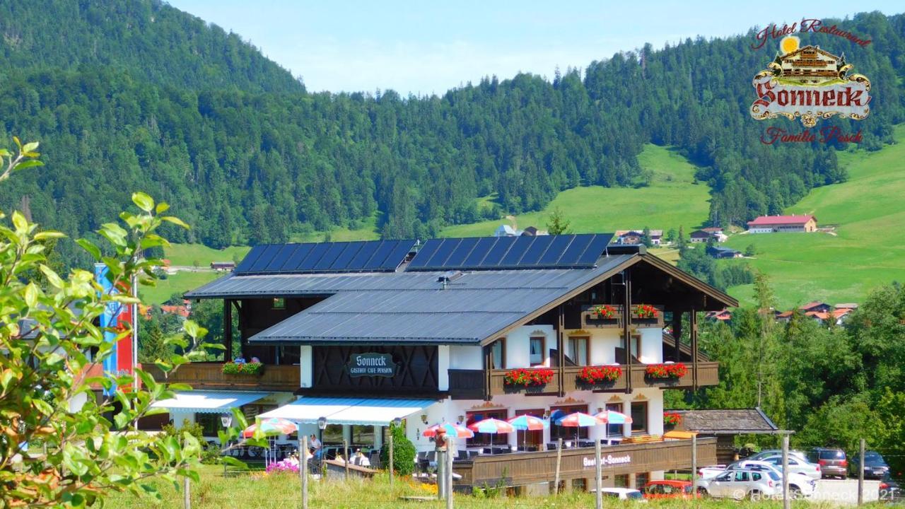 Hotel-Gasthof-Sonneck Reit im Winkl Buitenkant foto