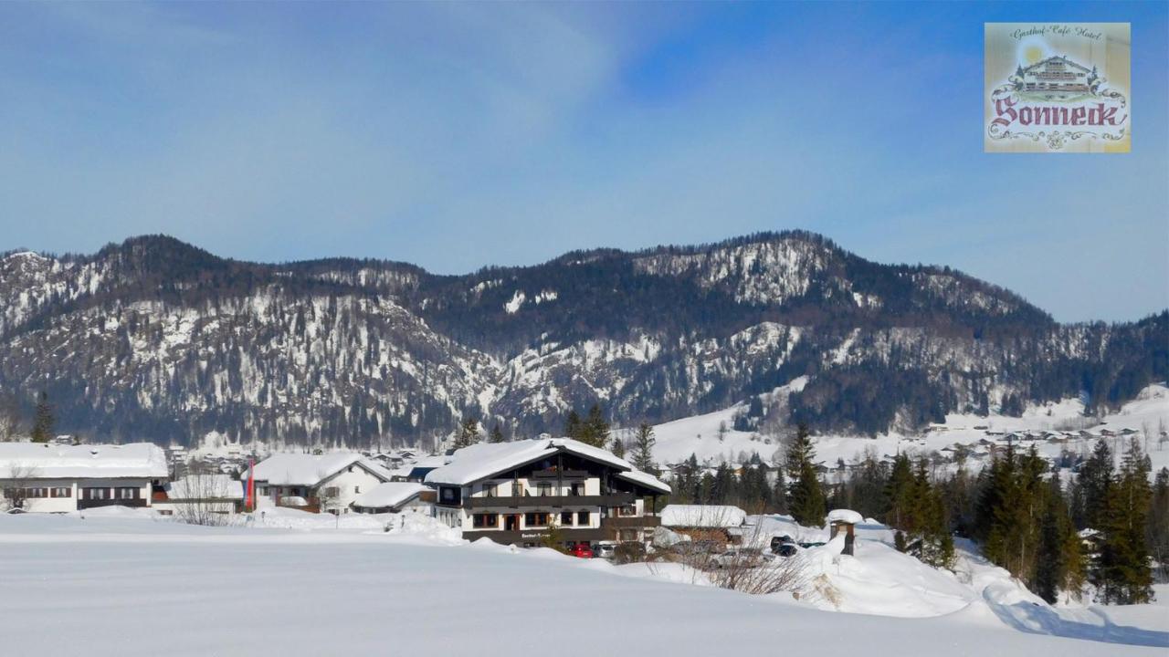 Hotel-Gasthof-Sonneck Reit im Winkl Buitenkant foto