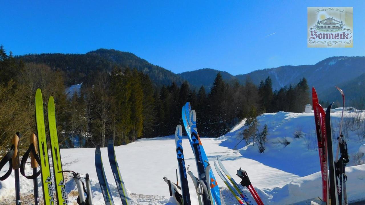 Hotel-Gasthof-Sonneck Reit im Winkl Buitenkant foto